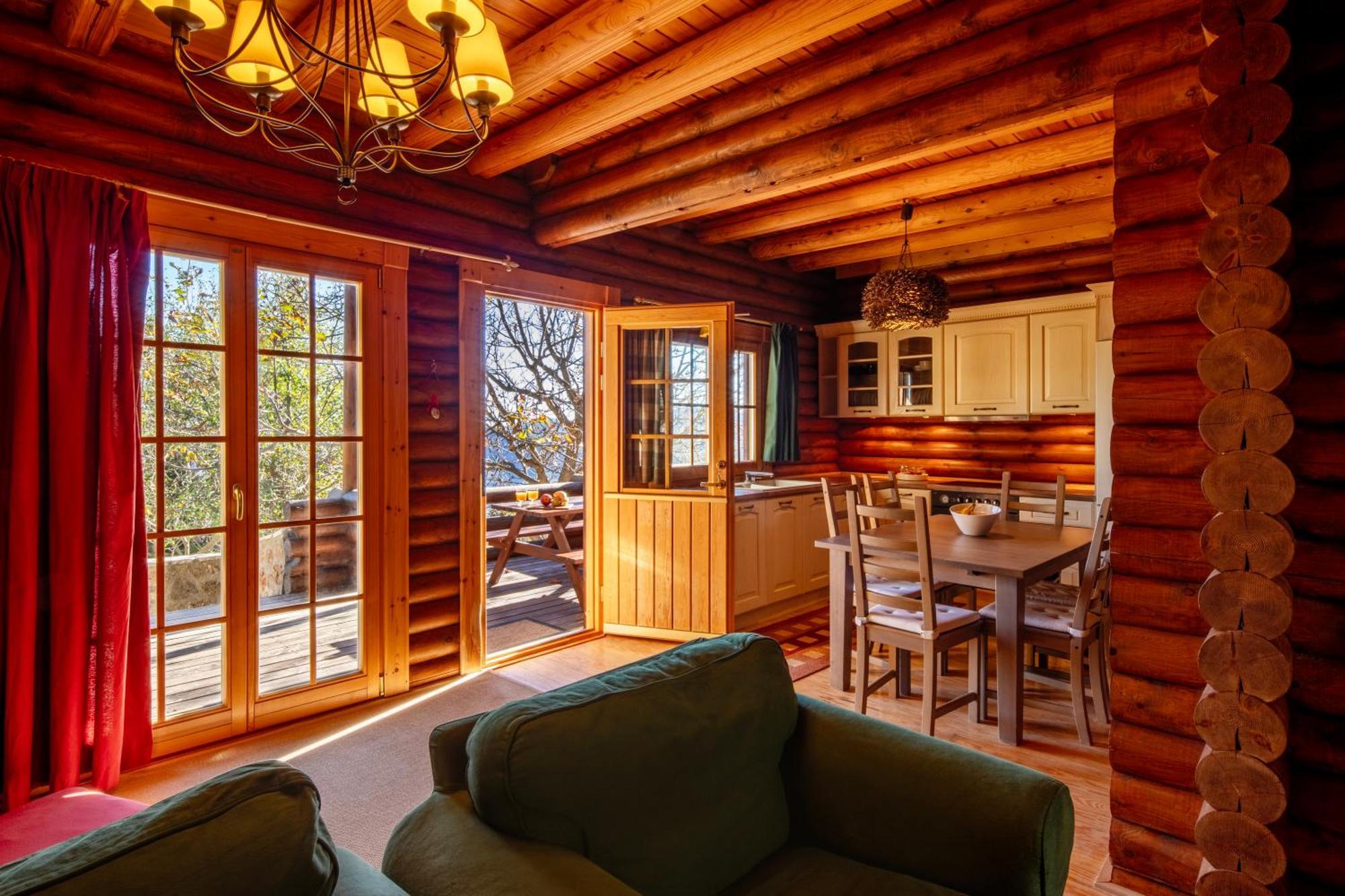 Paradise Chalet Ano Trikala Exterior foto