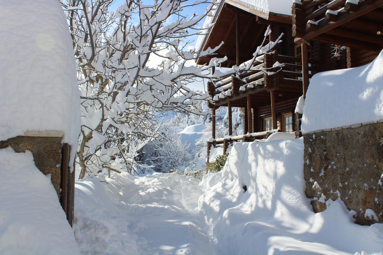 Paradise Chalet Ano Trikala Exterior foto